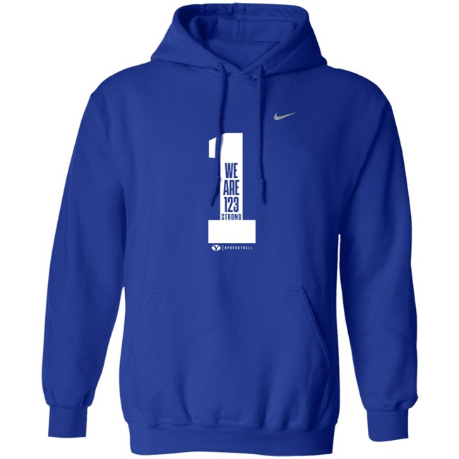 Byu Football Wears Pregame Shirts We Are 123 Strong Shirt Danh - Byu Football Wears Pregame Shirts We Are 123 Strong Shirt