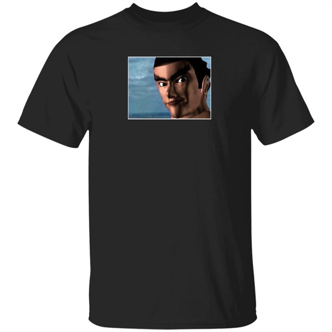 Nhung - 10 0 Merch Myshopify Tekken Retro Feat Kazuya Mishima Shirt