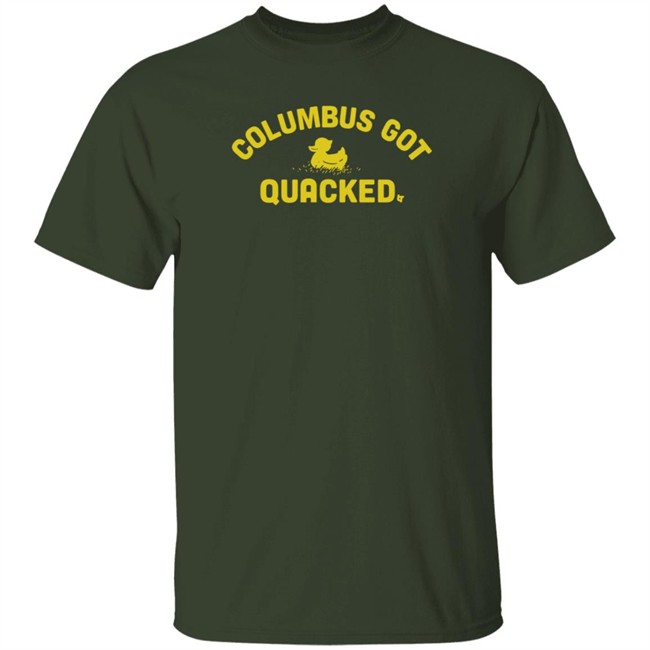Nhung - BreakingT Fs Autzenzoo Columbus Got Quacked Shirt Oregon Ducks