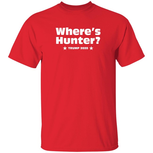 Duc - Where's Hunter Trump 2020 T Shirt Occupy Democrats