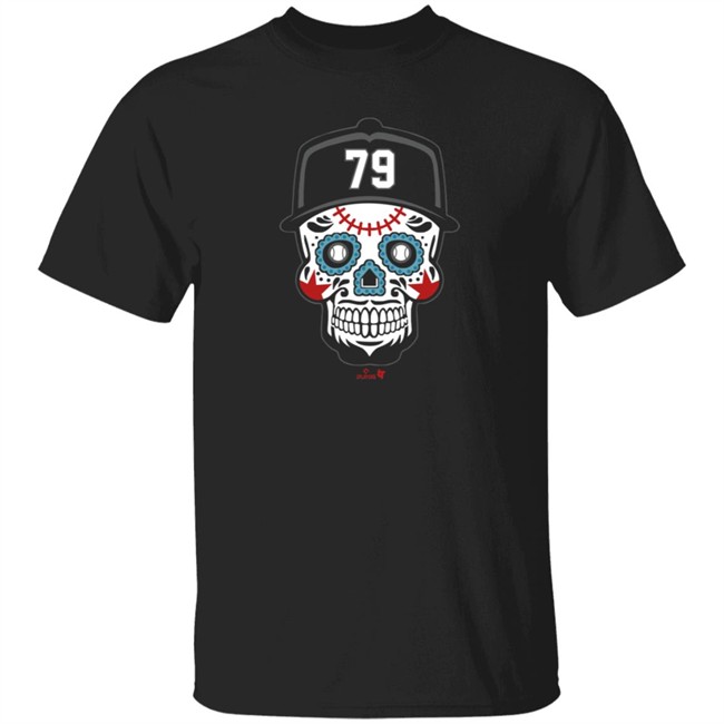 Duc - BreakingT Jose Abreu Sugar Skull T Shirt White Sox