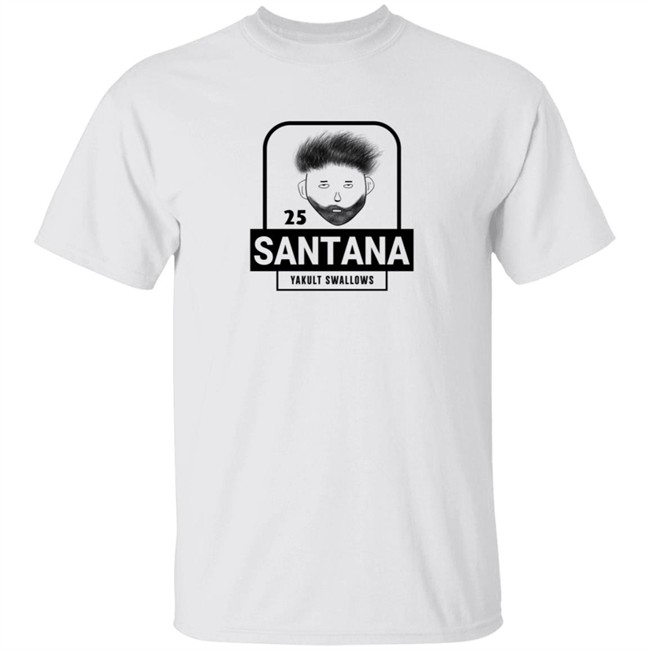 25 Santana Yakult Swallows Shirt Mingo