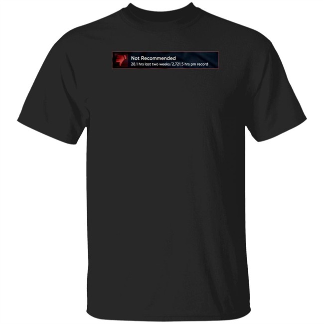 The Hard Times Store Not Recommended Shirt Hard Drive
