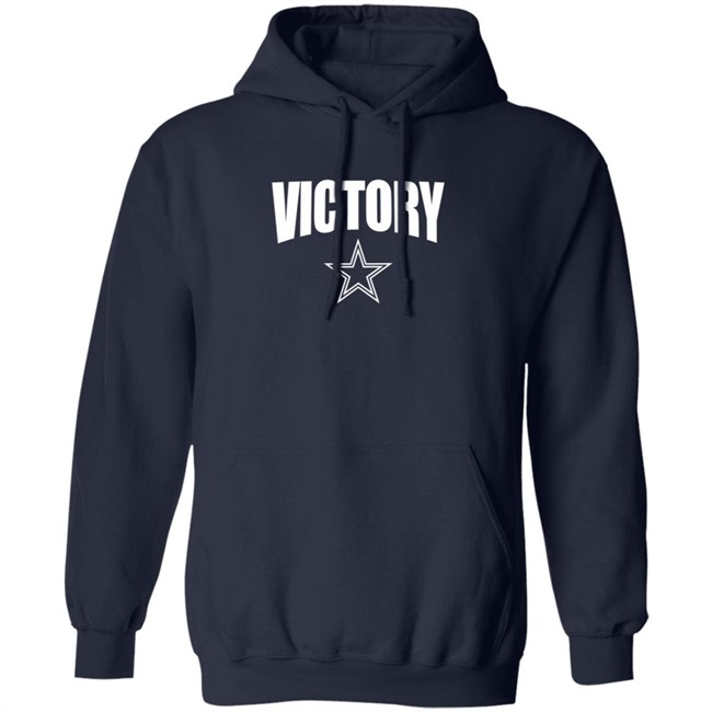 Cowboys Victory Logo Hoodie RB Ezekiel Elliott