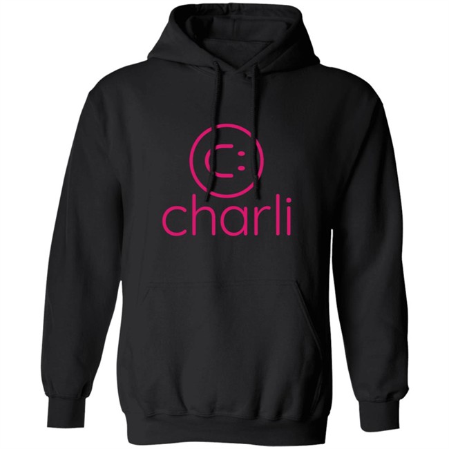 Charli Damelio Merch Charli Smile Logo Hoodie Sweatshirt