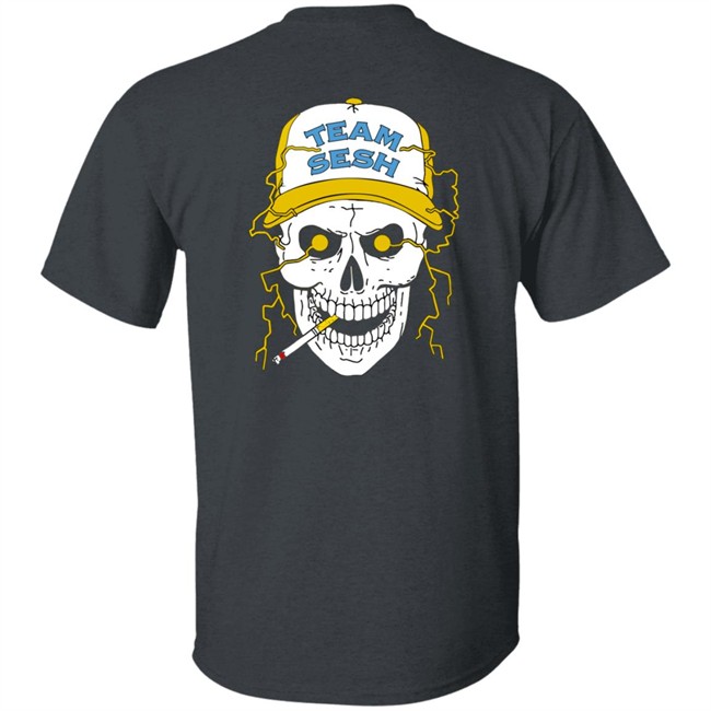 Teamsesh Merch Bones 3-16 Short Sleeve Shirt