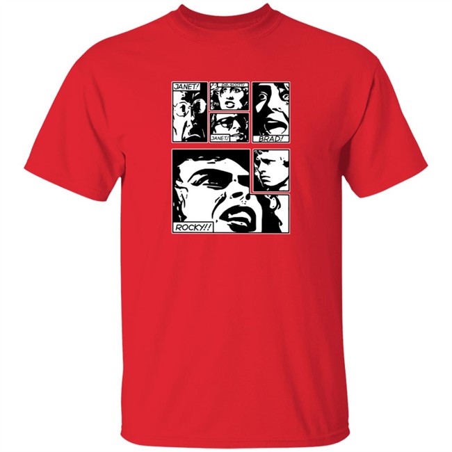 Rocky Horror Shirt Picture Show Janet Dr. Scott Brad Rocky T Shirt