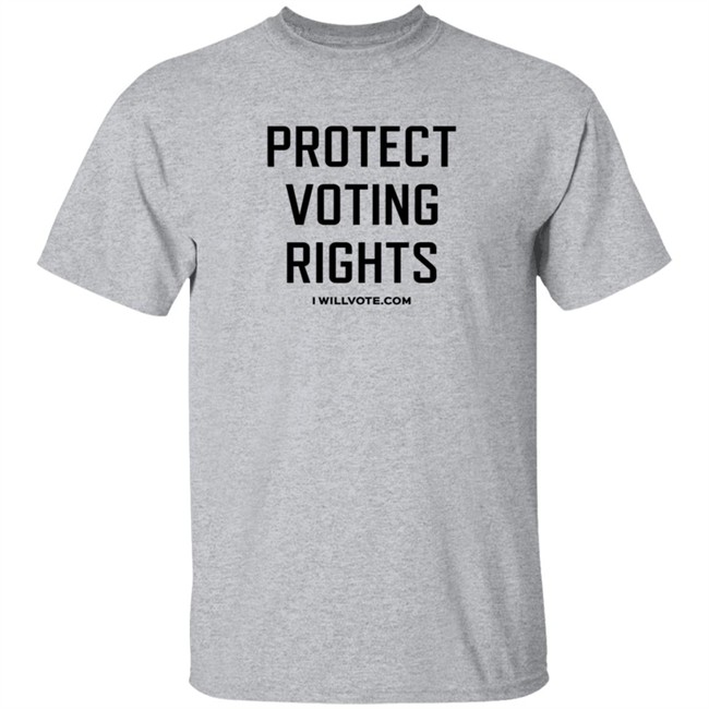 The Democrats Store Protect Voting Rights T Shirt I Will Vote