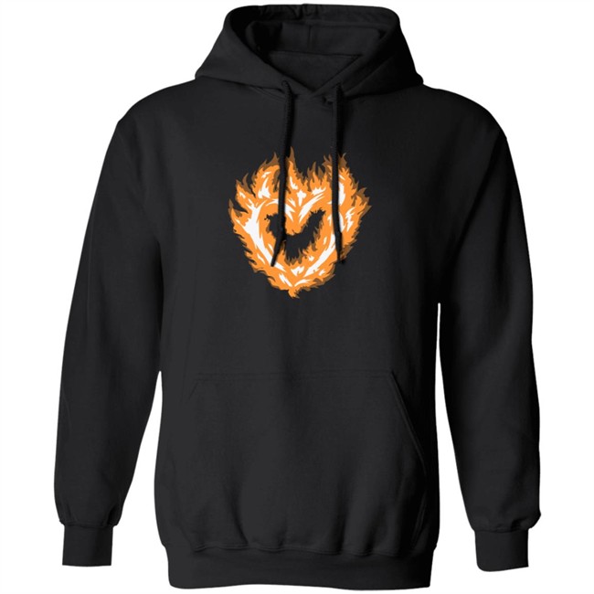 Sapnap Mech Sapnap 4 Million Flame Heart Pullover Hoodie Sweatshirt