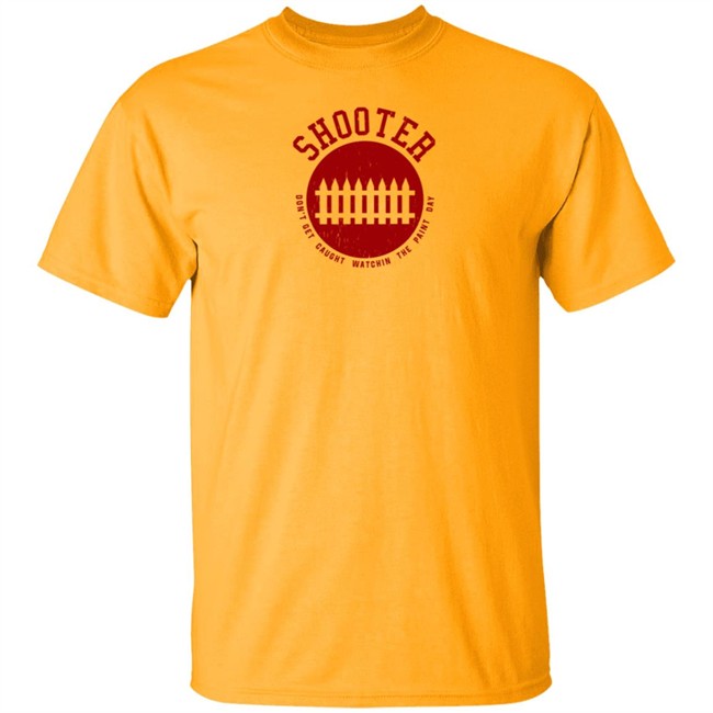 Super 70S Sports Store Shooter Don't Get Caught Watchin The Paint Day Shirt