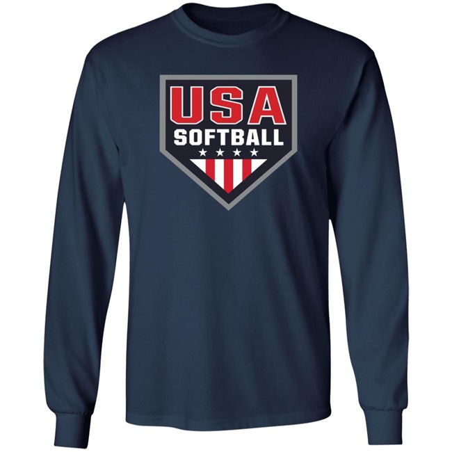 USA Softball Store Usa Softball Shirts USA Softball Logo T-Shirt USA Softball Store Usa Softball Shirts USA Softball Logo T-Shirt