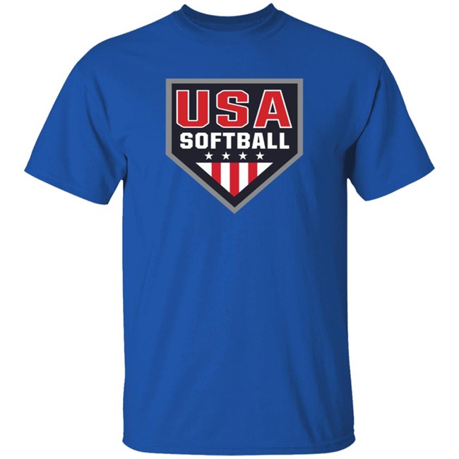 USA Softball Store Usa Softball Shirts USA Softball Logo T-Shirt USA Softball Store Usa Softball Shirts USA Softball Logo T-Shirt