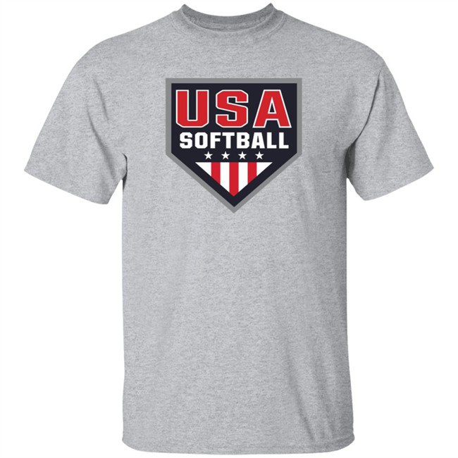 USA Softball Store Usa Softball Shirts USA Softball Logo T-Shirt