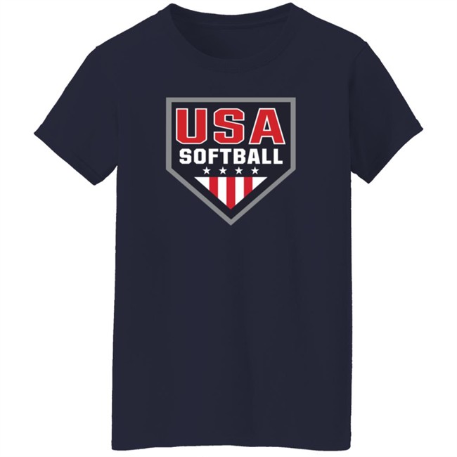USA Softball Store Usa Softball Shirts USA Softball Logo T-Shirt USA Softball Store Usa Softball Shirts USA Softball Logo T-Shirt