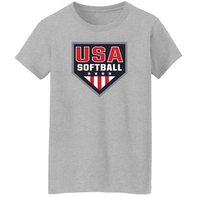 USA Softball Store Usa Softball Shirts USA Softball Logo T-Shirt USA Softball Store Usa Softball Shirts USA Softball Logo T-Shirt