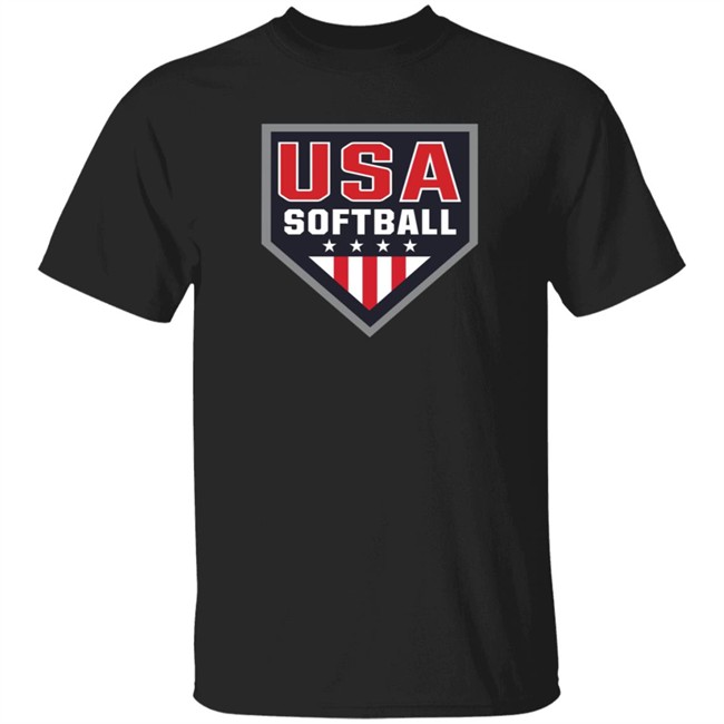 USA Softball Store Usa Softball Shirts USA Softball Logo T-Shirt USA Softball Store Usa Softball Shirts USA Softball Logo T-Shirt