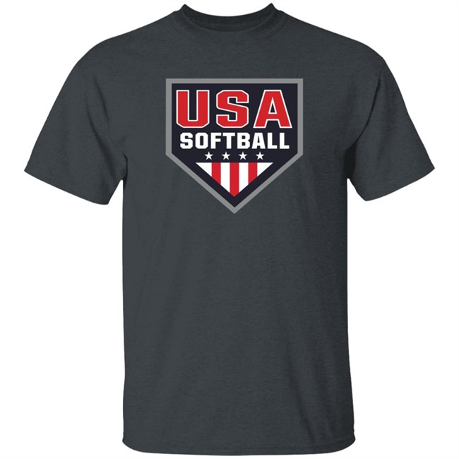 USA Softball Store Usa Softball Shirts USA Softball Logo T-Shirt USA Softball Store Usa Softball Shirts USA Softball Logo T-Shirt