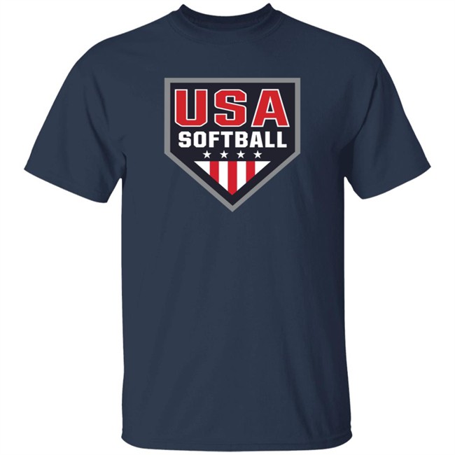USA Softball Store Usa Softball Shirts USA Softball Logo T-Shirt USA Softball Store Usa Softball Shirts USA Softball Logo T-Shirt