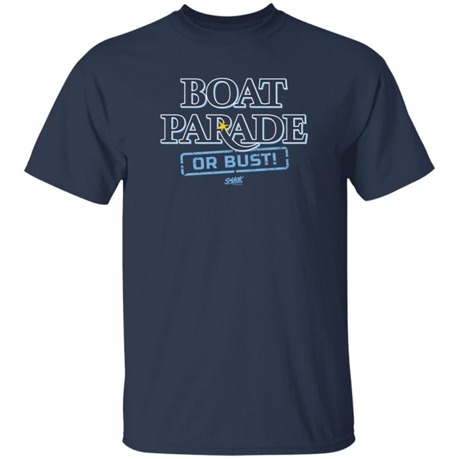 Steven Stamkos Boat Parade Or Bust Shirt Smack Appare Merch Tampa Bay Baseball Fans