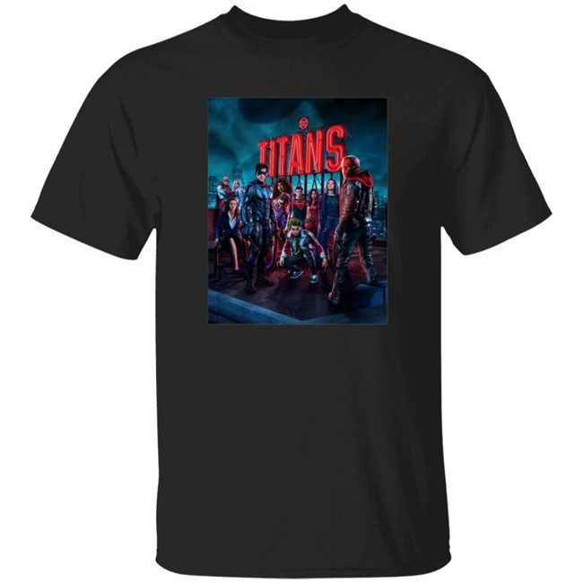 DC Shop Merch Titans Season 3 Poster Shirt