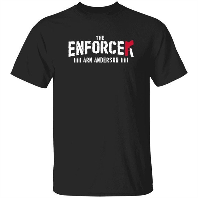 The Enforcer Arn Anderson T Shirt Box Of Gimmicks Merch