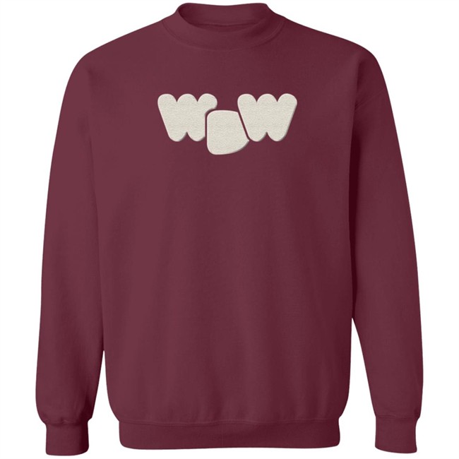 Textured Wdw Crewneck Sweatshirt Tan Limited Quantity Why Don't We Merch
