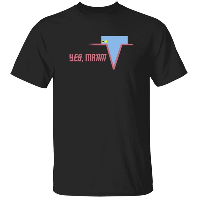 The Delta Flyers Merch Yes, Ma'am T Shirt