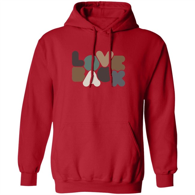 Why Dont We Music Merch Love Back Bubbles Hoodie Red Limited Edition