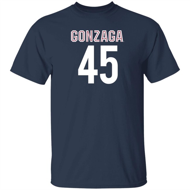 BreakingT Gonzaga Basketball Rasir Bolton 45 Shirt ZagMBB