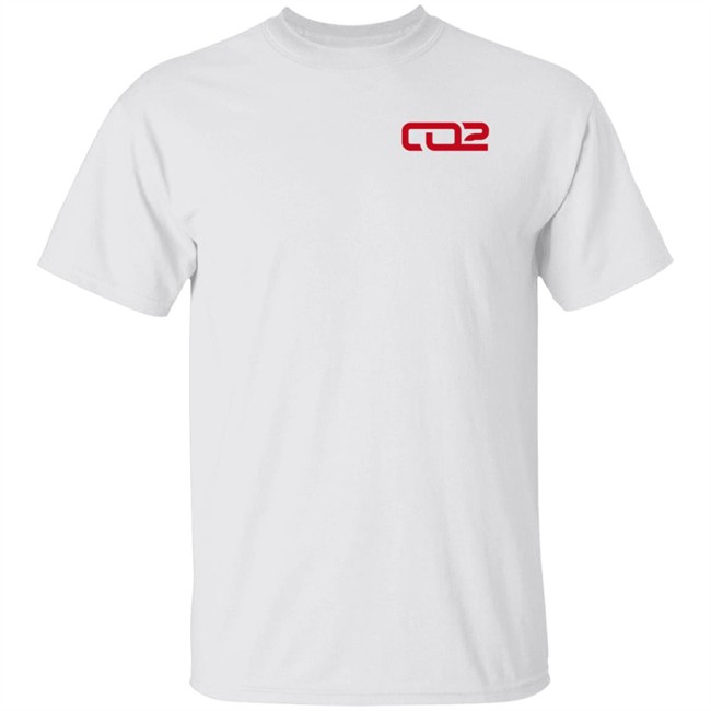 Chris Olave Shop Adult White Co2 Logo Shirt