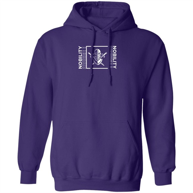 Nobility Token Merch Nobility Hoodie Purple Crypto Girl