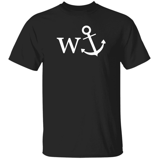 W Anchor Logo T Shirt