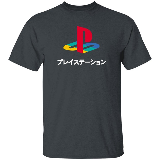 Cory Barlog Playstation Logo Japanese Kanji T Shirt Ubuy Merch Play Station
