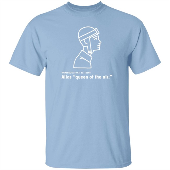 Wikipedia Merch Amelia Earhart Shirt