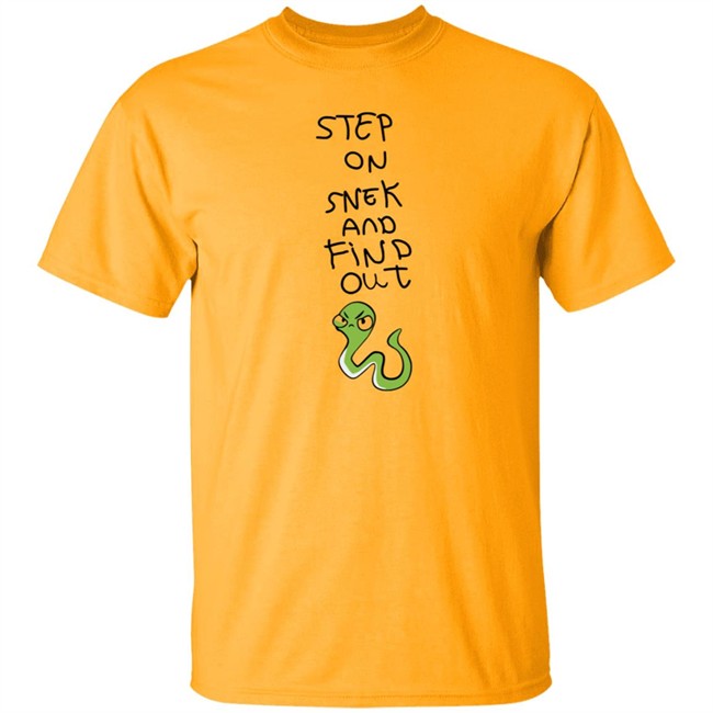 Timcast Shop Step On Snek And Find Out Shirt Tim Pool
