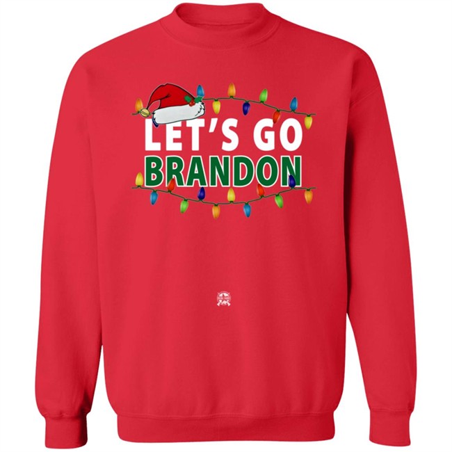 Bring Ammo Merch Let's Go Brandon Ugly Christmas Sweatshirt