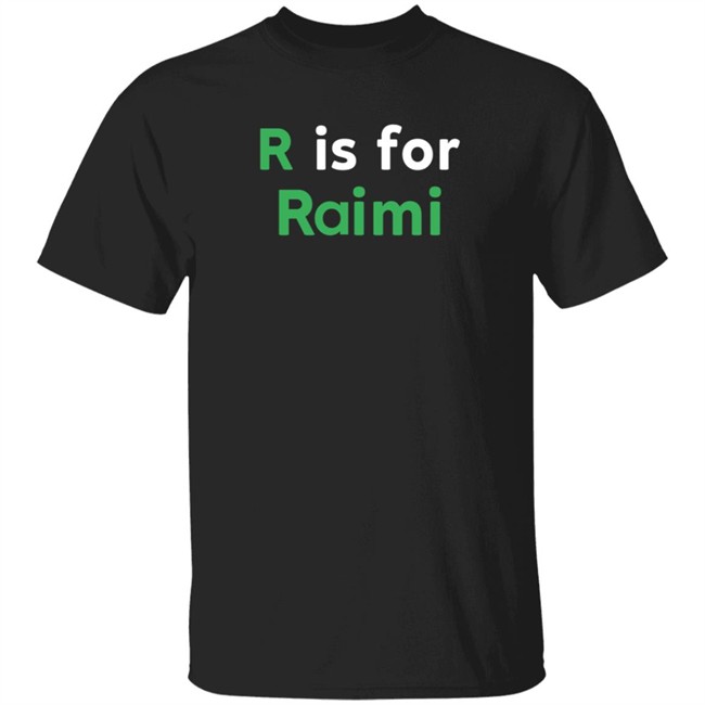Super Yaki X Lil Cinephile R Is For Raimi Shirt