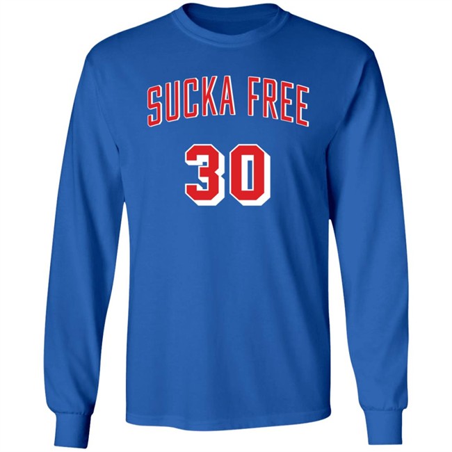 Warriors World Merch Sucka Free 30 T Shirt Warriors World Merch Sucka Free 30 T Shirt