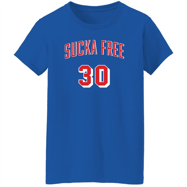 Warriors World Merch Sucka Free 30 T Shirt Warriors World Merch Sucka Free 30 T Shirt