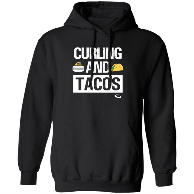 Curling And Tacos T Shirt Goldline Curling Curling And Tacos T Shirt Goldline Curling