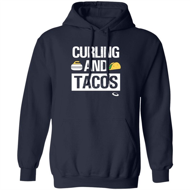 Curling And Tacos T Shirt Goldline Curling Curling And Tacos T Shirt Goldline Curling