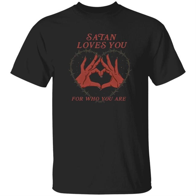 The Satanic Temple Satan Loves You For Who You Are Shirt